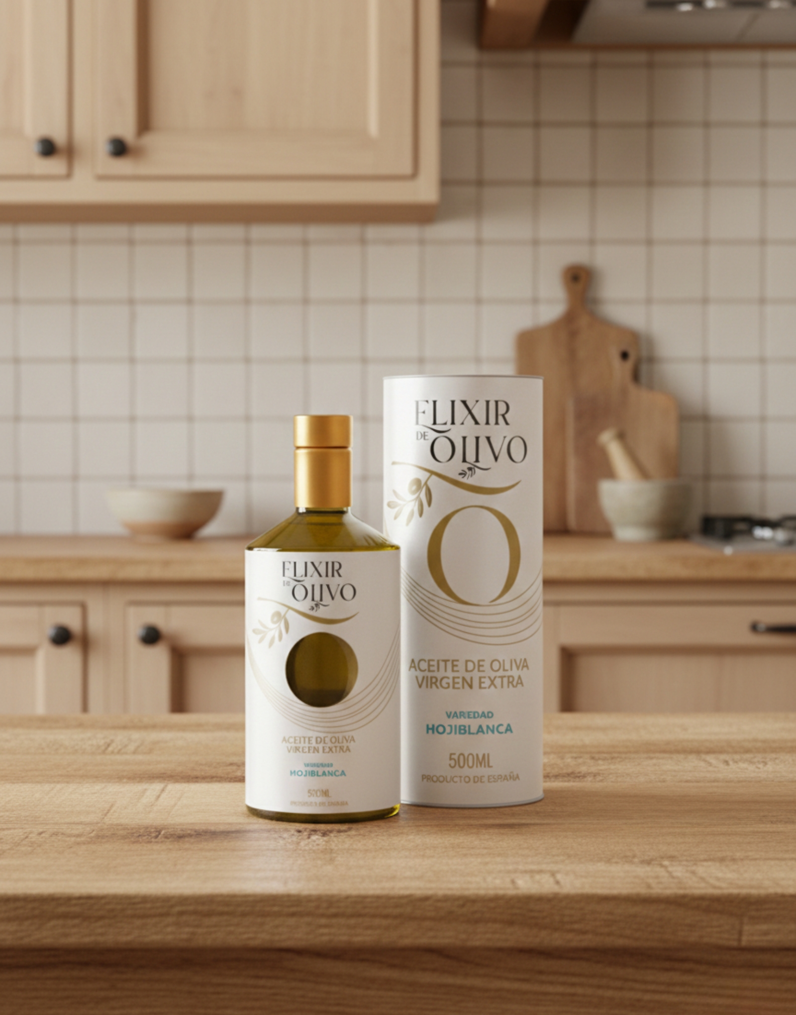 AOVE Hojiblanca 500ml - Imagen 3